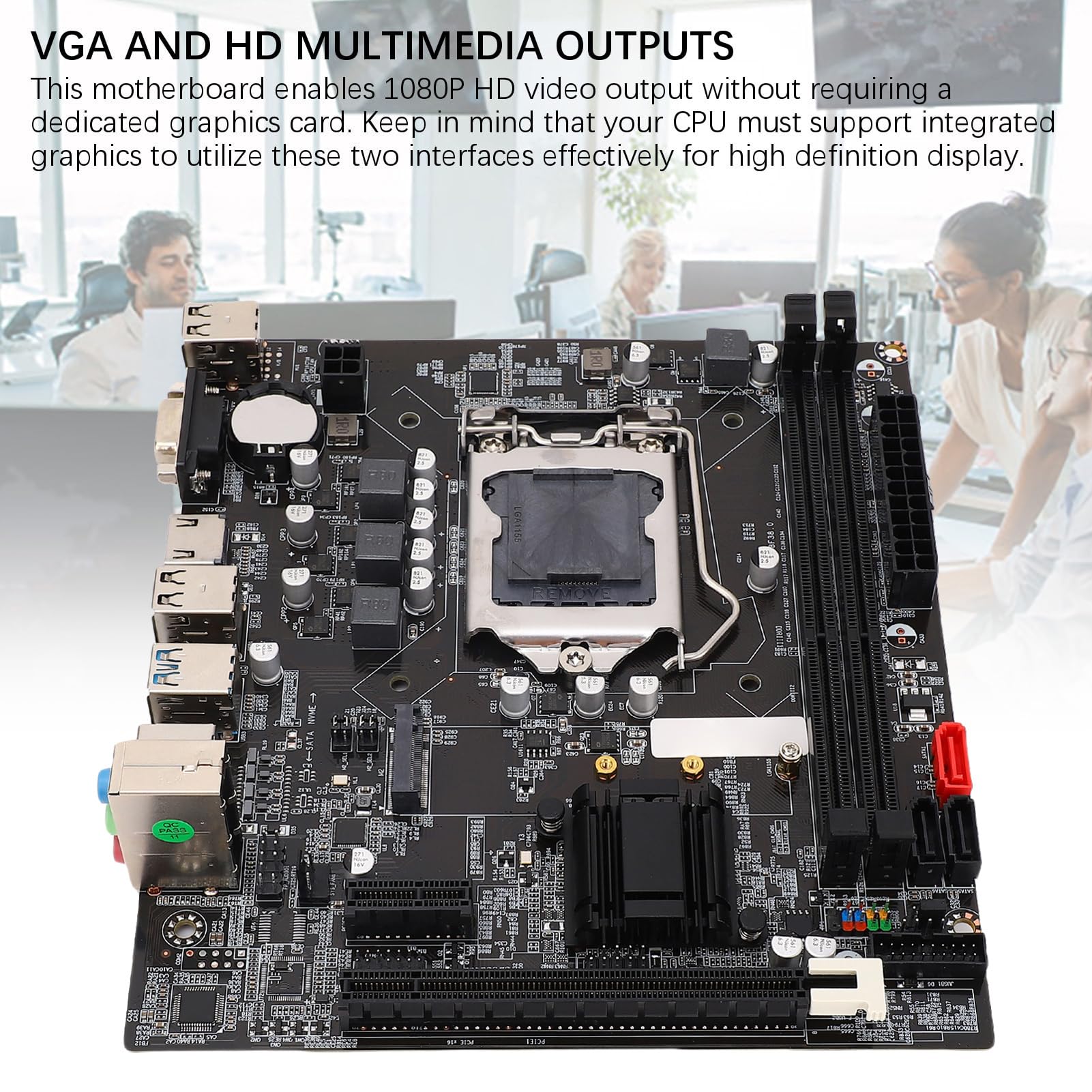 Amazon.com: B75 LGA1155 Motherboard (Micro ATX, 2 * 8GB DDR3, PCIe